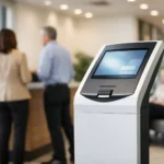 Kioskos dispensadores de turnos en inmuebles